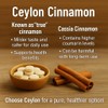 Me First Living Ceylon Cinnamon 1000mg, 100% Certified Organic Ceylon