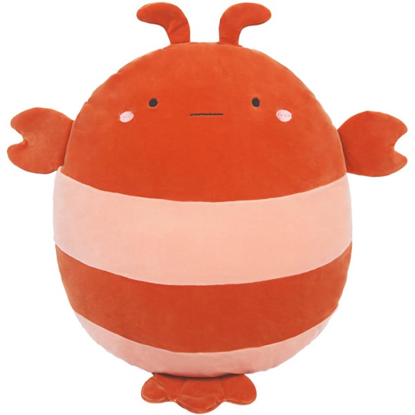 ARELUX 16in Cute Lobster Stuffed Animal Plush Doll Toy Cute Anime Plush Pillow Soft Kawaii Plushies Room Decor Gifts for Kids Girls Boys Birthday