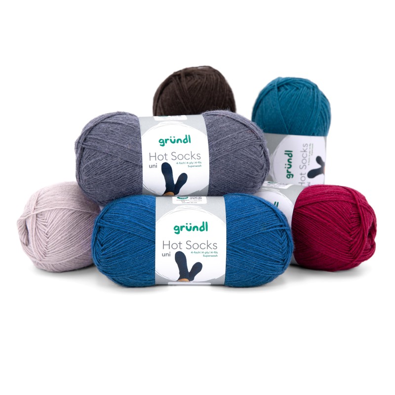 Gründl Wool Hot Socks, navy
