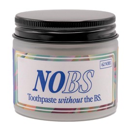 1 Bottle Nobs Toothpaste Tablets - Hydroxyapatite Toothpaste Chewable Natural Toothpaste Tablets Anti Caries Tablets Solid Chewable Toothpaste