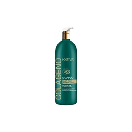 KATIVA Colágeno Champú Anti-Age Revitalizante 1L con Proteínas de Colágeno