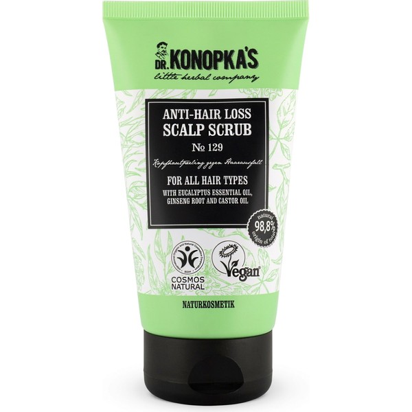 Dr. KONOPKA'S Nº129 Anti-Hair Loss Scalp Scrub , 150 ml