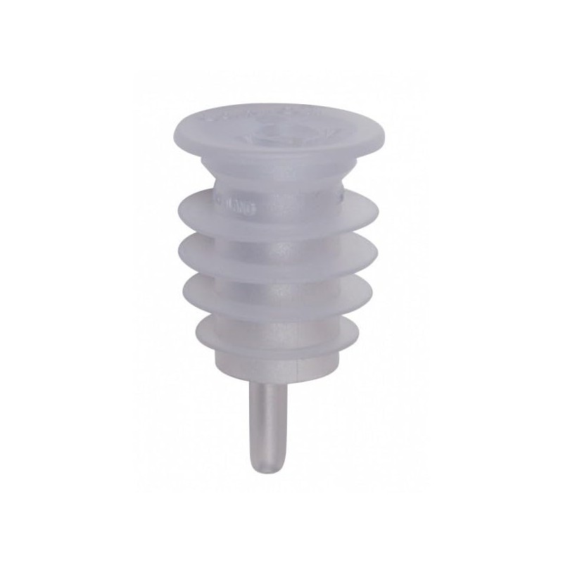 Cap On Pourer Pack of 12 - Clear, Freeflow Speed