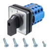 SIGANDG Switch 20A/660V 3-position 12-clamp control cam SZW26-20/D303.3