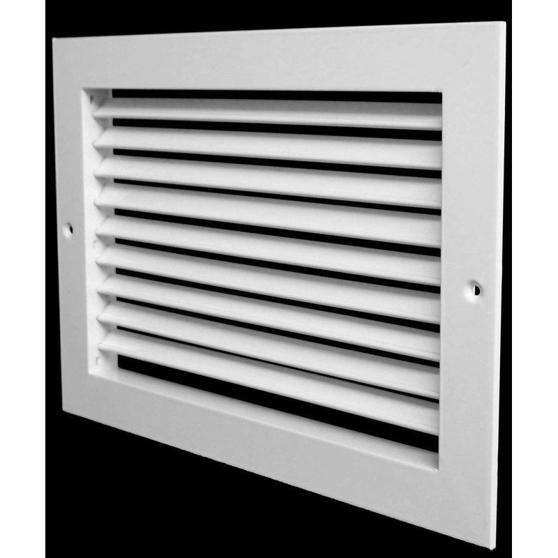 14"w X 8"h Aluminum Adjustable Return/Supply HVAC Air Grille -