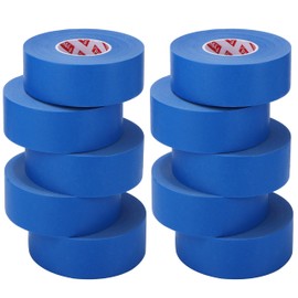 Fyguard Blue Painters Tape 1 Inch Wide, 10 Pack Blue Painters Tape Bulk Blue Masking Tape Blue Tape for Wall Painting Masking Edges Trimming, Home Use (550Yards Tatol)