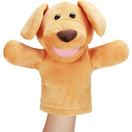 siawadeky Hand Puppet Plush Dog Gloves Doll Animal Ventriloquist Hand Puppet Hand Puppet Move Cute Washable Toy Puppet Show Props Puppet