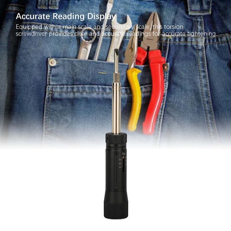 1/4in Interface 0.2 to 1.2N.m Adjustable Torsion Screwdriver Idling Pre