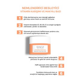 Sinoz Vitamin Cocktail-Moisturizing Nutritious Repair Face Cream (Vitamin C+ B3 +B5 +E) and Makeup Base 50Ml", en_US: "Sinoz Vitamin Cocktail-Moisturizing Nutritious Repair Face Cream Vitamin and