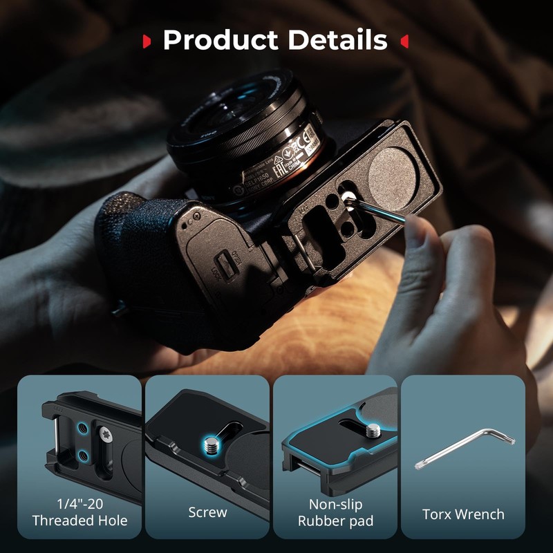 SMALLRIG Mount Plate for AirTag for Sony MD5423