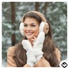 Funky Junque Winter Ear Muffs for Women Warm Fuzzy Faux