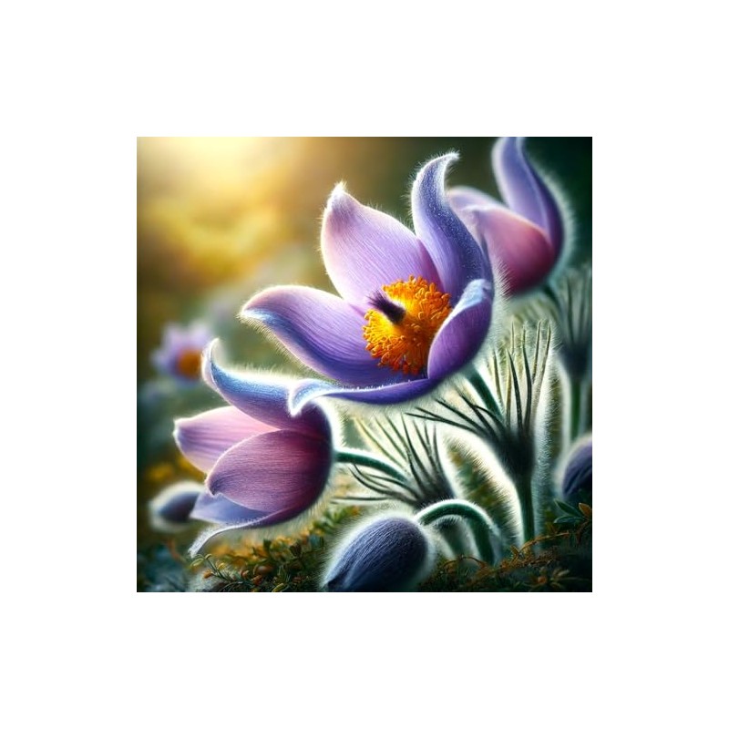 Seeds Eastern Pasqueflower 30+ Seeds for Planting Prairie Crocus Perennial