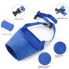 4 pcs Soft Dog Muzzle Dog Muzzle Adjustable Anti-Bite Anti-Barking