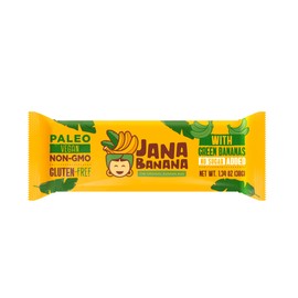 Jana Banana Plant Based Bar with Green Bananas (Pack of 12)