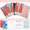 A4 Large Undated Weekly and Monthly Planner, 12 Months No