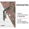 NACH Decorative Shelf Brackets, 4 Pack of 5.5 x 1.2