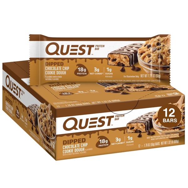 Quest Nutrition Quest Nutrition Dipped Chocolate Chip Cookie Dough Protein