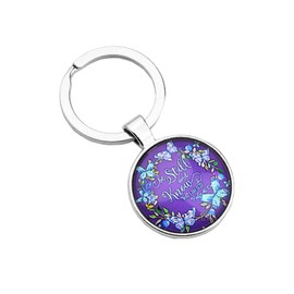 Scripture Gift Bible Verse Scripture Keychain Psalm 46 10 Blessing Gift(be still)