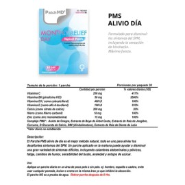 Monthly Refiel Day Patch Alivio Mensual Parche Pack 30 Pzs