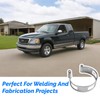 3" (76.1mm) Exhaust Tacking Band Clamp-On for Welding & Fabrication