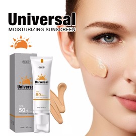 SOUG Strong UV Protection Tinted Moisturizer Face Sunscreen and Foundation SPF50+