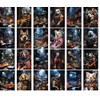 PIXILUV Vintage Postcards (24 pcs 4"x6" each) Space Dogs in