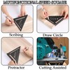 Set Square Carpentry, Set Square, Carpenters Square, Rafter Square with