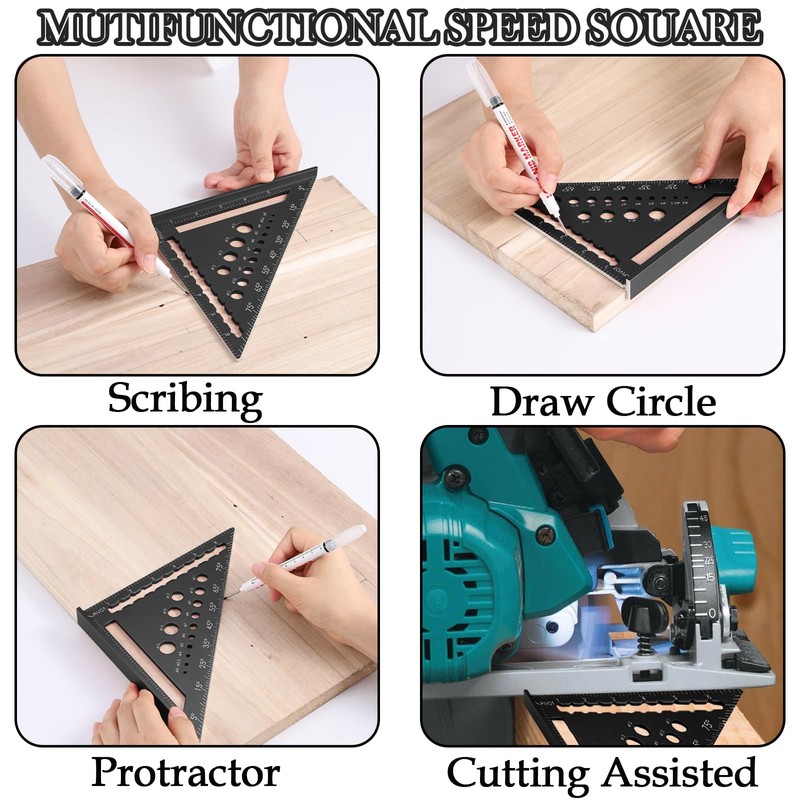 Set Square Carpentry, Set Square, Carpenters Square, Rafter Square with