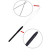 JZK 10 Pcs Hair extension loop needle threader, hair weave