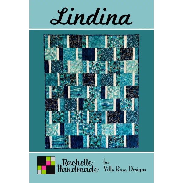 Rachelle Handmade/Villa Rosa Designs Lindina Quilt Pattern- A Fat Quarter