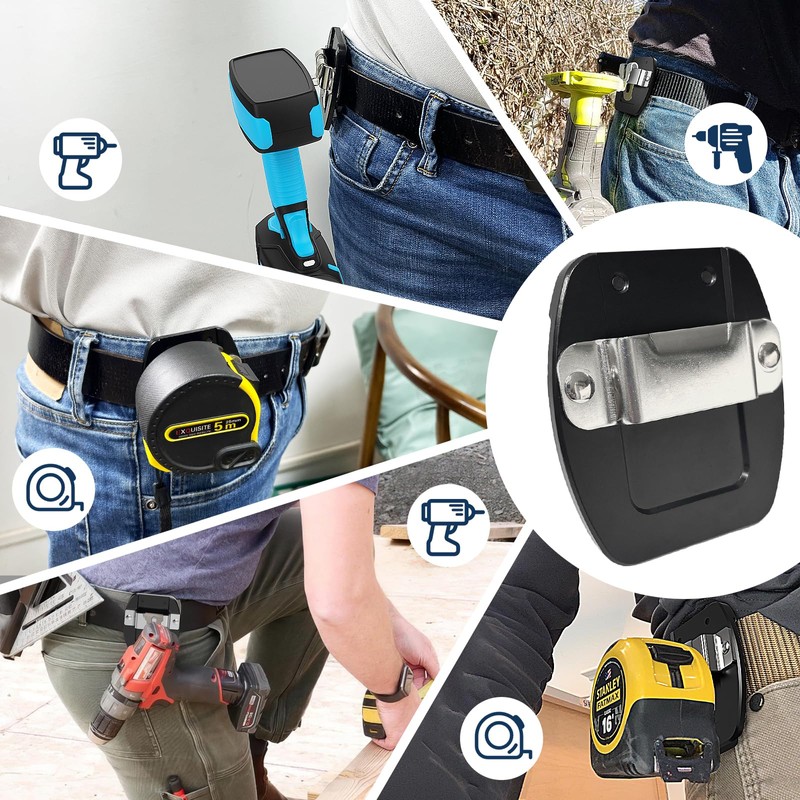 Magnetic Tool Holder & Tape Measure Holder, Gift for Men,