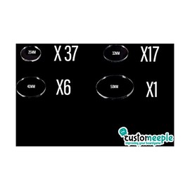 Customeeple Transparent Acrylic Bases for WQ Cursed City (2mm)