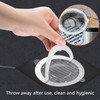 40 Pack Disposable Shower Drain Hair Catcher Disposable Shower Drain