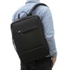 Daily bag student book men's backpack laptop middle school student's book popular men's college student backpack Casual bag dark gray