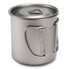 400ml 750ml Cup Set Ultralight Titanium Cup Hanging Pot Set