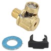 Engine Oil Drain Valve M12‑1.75 Connector Quick Brass Stainless Steel