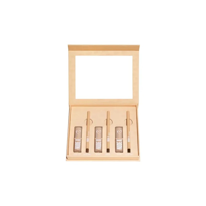 Set 6 Pz Labiales Mate Lip Liners Nude X Beauty