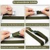 Pack of 4 Tie Down Straps, 2.5 m Lashing Straps