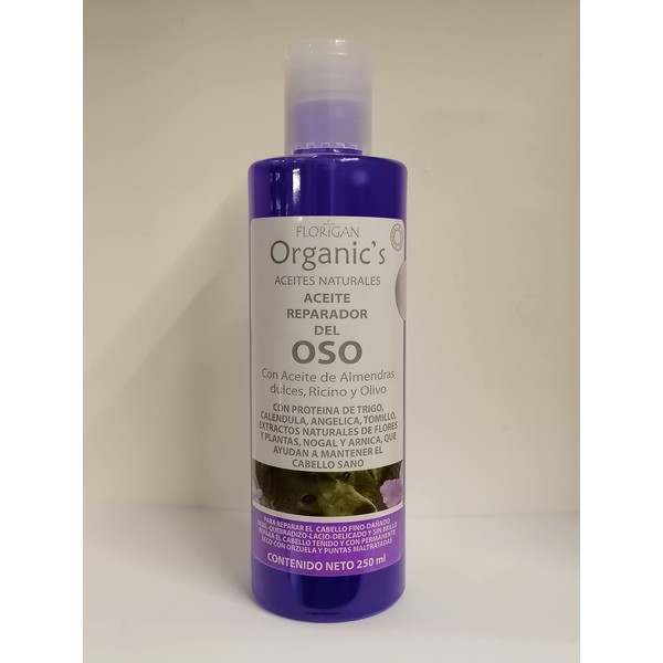 Aceite de OSO con Ricino y Olivo Florigan® 250ml.