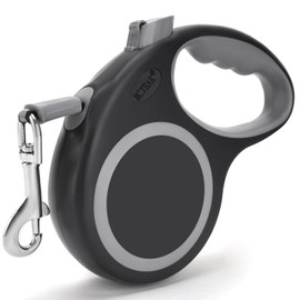 Retractable Dog Leash 16 FT Durable Comfortable Leash for Small Medium Dogs/Cats Up to 50 lbs, One-Handed Brake, Stainless Steel Spring, Strong Nylon Tape No Tangle