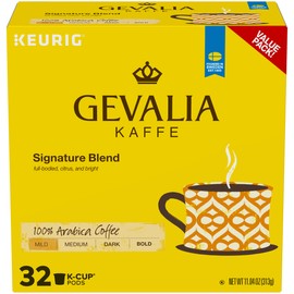 Gevalia Signature Blend Mild Light Roast K-Cup® Coffee Pods (32 ct Box)
