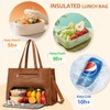 Lunch Bag for Women - 15.6" Laptop Lunch Bag Combo