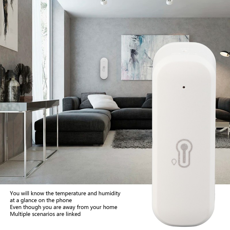 WIFI Wireless Temperature Humidity Sensor Smart Indoor Hygrometer Thermometer for
