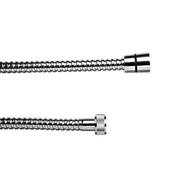 TATAY 3321509 Tubo Doccia, Cromato, 0,7 m