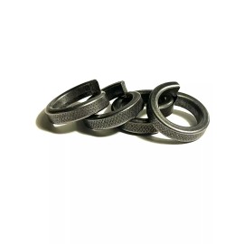 accurate (10) 1" inch High Collar Lock Washers Steel Plain Socket Cap Screw, for 1" bolt