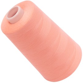 AERZETIX - C72607 - Sewing Thread Cone 120 (40/2) 4000 m - Made of Polyester - Manufacture, Haberdashery, Yarn, Cord, Sewing, Clothing, Thread - Colour Pink - Light - Orange