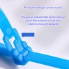 100 Pcs Releasable Reusable Zip Ties, 6 Inch Heavy Duty