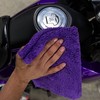 Chemical Guys Happy Ending Edgeless Microfiber Buffing Towel Purple -