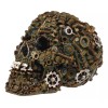 Steampunk Junkyard Gearwork Mechanic Gears Nuts Bolts And Screws Skull