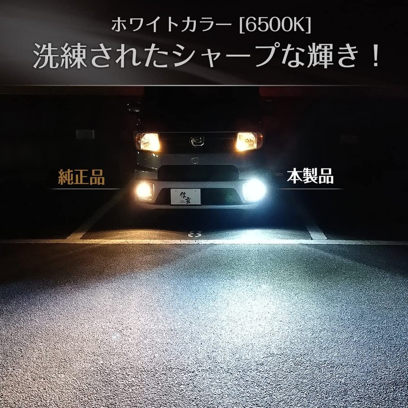 LED Universal Integrated Fog Lamp H8 H9 H11 H16 White